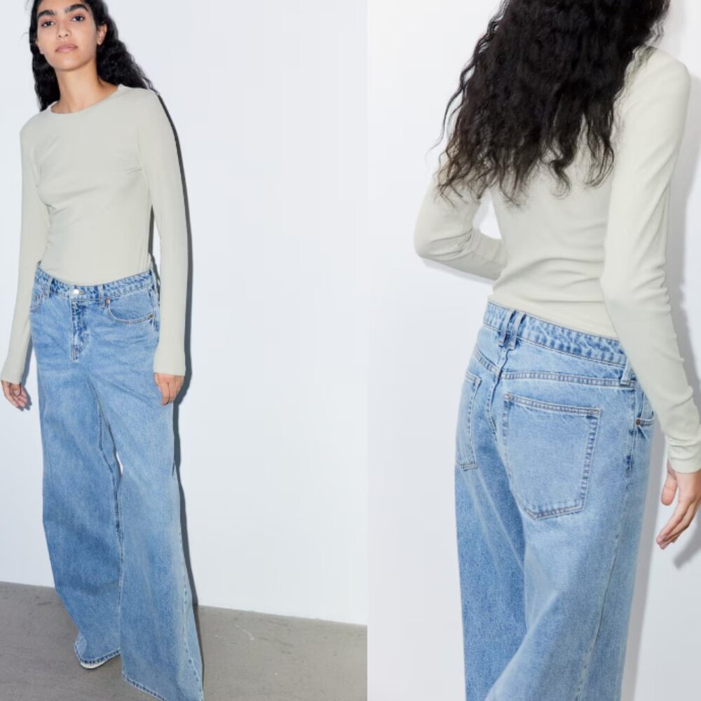 🌷H&M | NWT Ribbed Modal-blend Top (2 available in size S)